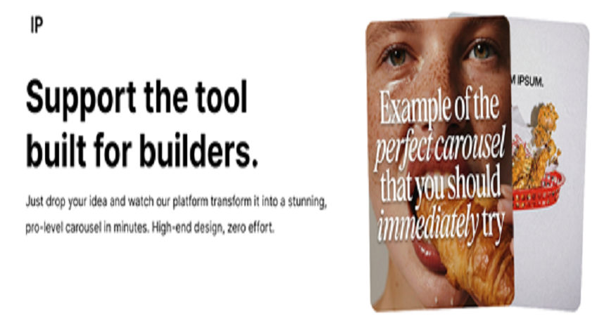 carousel Instagram feed